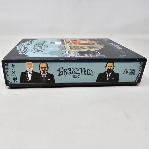 BRUXELLES 1897 CARD BOARD GAME ENGLISH EDITION MISSING RULEBOOK OTHERWISE MINT - Picture 6 of 7